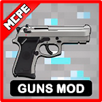 Cover Image of Скачать GUNS mod for Minecraft PE 1.7 APK