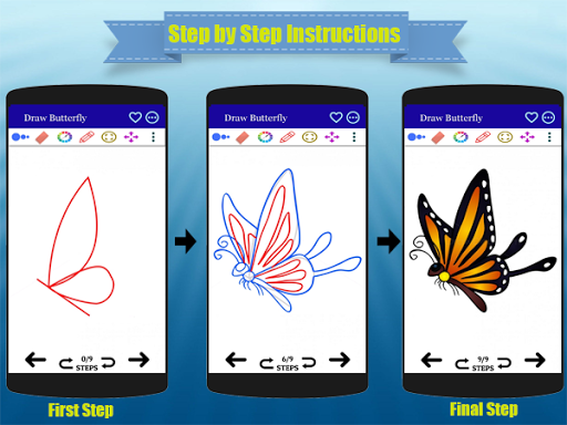 Screenshot How to Draw an Easy Butterfly