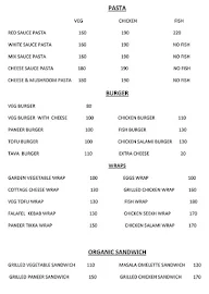 Organic Beans Cafe menu 2