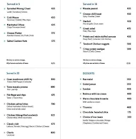 AZ.U.R - The Marriott menu 1