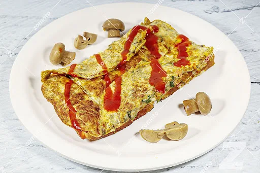 Johnny Ki Mushroom Cheese Omelette