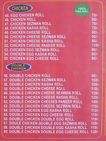 New Quality Roll menu 