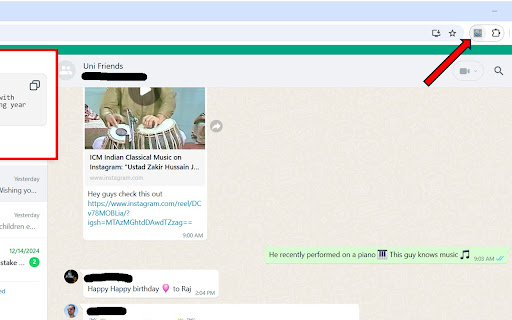 WhatsApp Group Chat Assistant