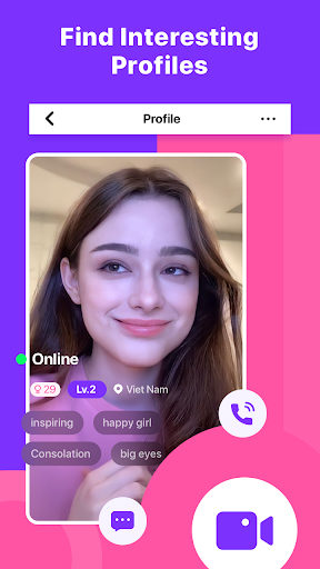 Screenshot PeachU: Video chat with friend