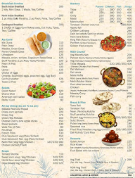 Country Club De Goa menu 1