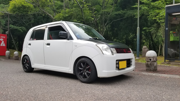アルトバンのアルト・アルトバン・HA24V・鹿児島・エイトスポークに関するカスタム事例の投稿画像1枚目
