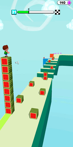 Block Surfer 3D: Stack Cube Surfer - Fun Run Game