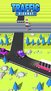 Traffic Highway - Run Car Crossy Road(圖2)-速報App