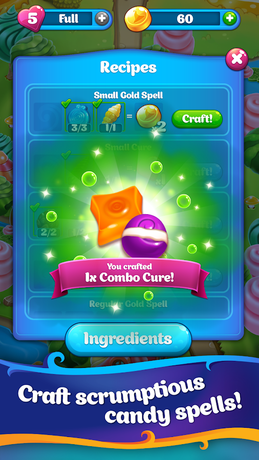Crafty Candy - στιγμιότυπο οθόνης Crafty Candy - στιγμιότυπο οθόνης