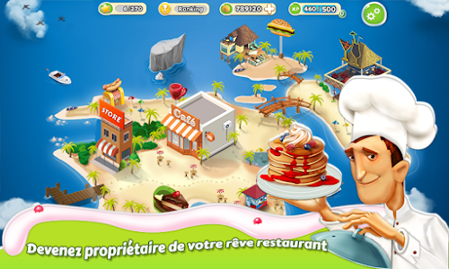 Capture d'ecran de l'application Android Breakfast Cooking Mania