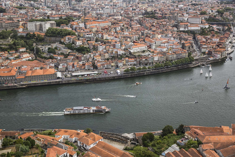 AmaVida cruising along the Douro River in Portugal. 