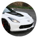 corvette Pop Sports Car HD New Tab Theme