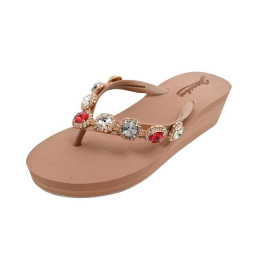 Title 3, Womens Summer High Heel Platform Slippers Step...