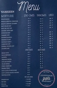 Gupta Bikaneri Namkeen menu 5