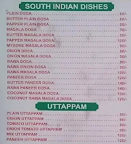 Grand Madras Cafe menu 2