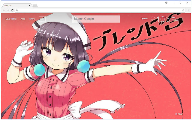 Blend S Hd Wallpaper Anime New Tab Themes Free Addons