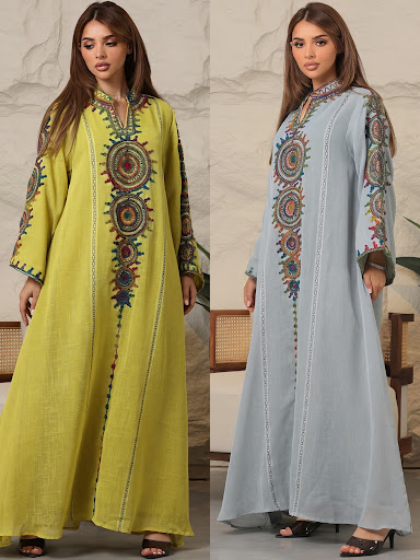 Title 24, Womens Embroidered Robe New Dress