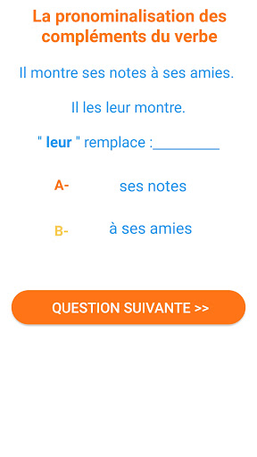 Screenshot Français 6ème primaire e-mtyaz