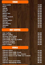 Chai Chaska Cafe menu 2