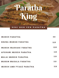 Paratha King menu 2