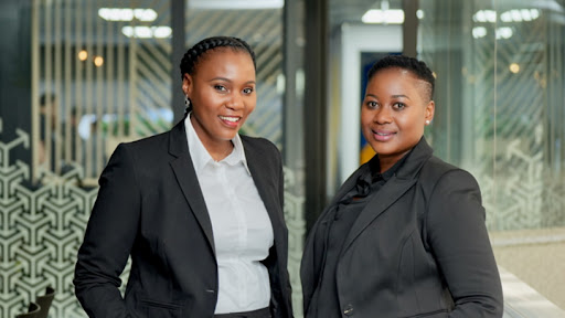 e4's women in Tech: Busisiwe Mbatha, Head of Infrastructure & Operations, with Fikile Sibiya, CIO at e4.