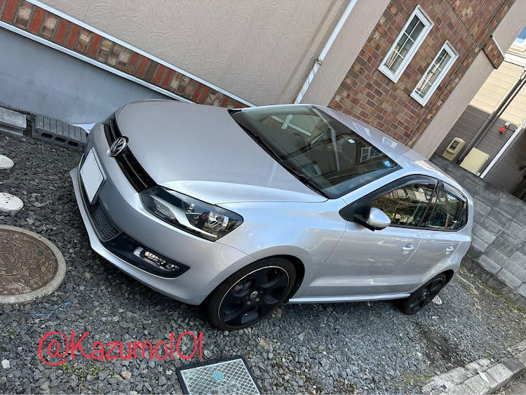 ポロの#フォルクスワーゲン・#マットブラック・#vwpolo6R・#フォルクスワーゲンポロ・フォルクスワーゲンのある生活に関するカスタム事例の投稿画像3枚目