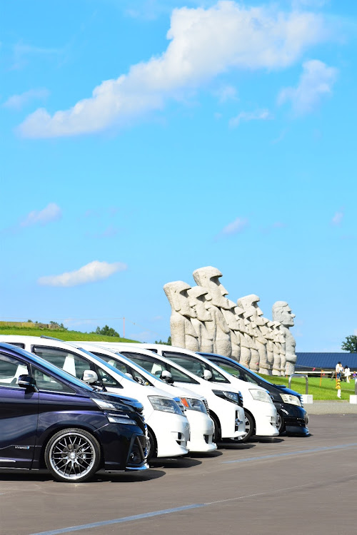 アルファードの北海道・プチツーリングオフ・たかしラストオフ・AVKC・支笏湖に関するカスタム事例の投稿画像6枚目