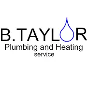 B Taylor Plumbing and Heating Service Logo