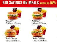 McDonald's menu 1