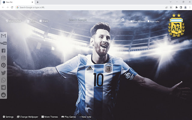 Lionel Messi Papel de parede de