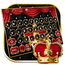 ダウンロード Luxury Red Crown Keyboard Theme をインストールする 最新 APK ダウンローダ