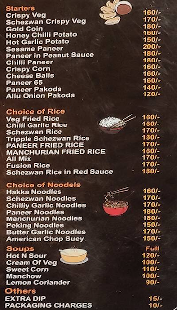 Zamghat menu 