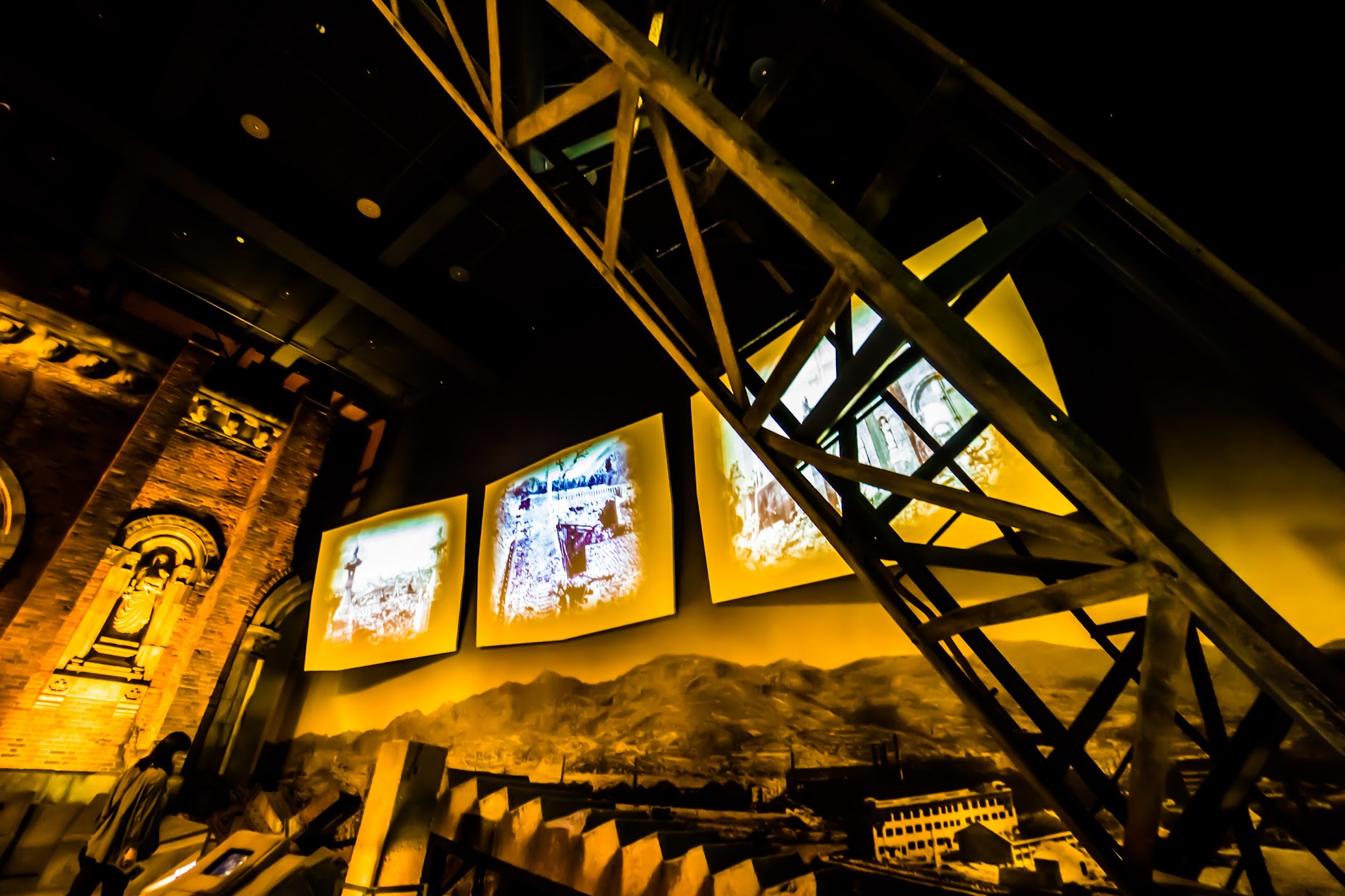 Nagasaki Atomic Bomb Museum Fire watch-tower