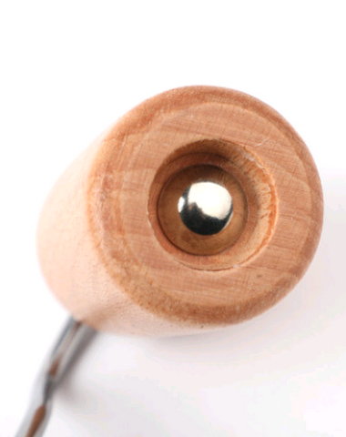 Beechwood L-shaped rolling pin for - 2