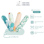 Vỏ Gối Ôm Cotton 3D Mịn Decor Rút Dây Mềm Mại Mẫu Mã Đa Dạng