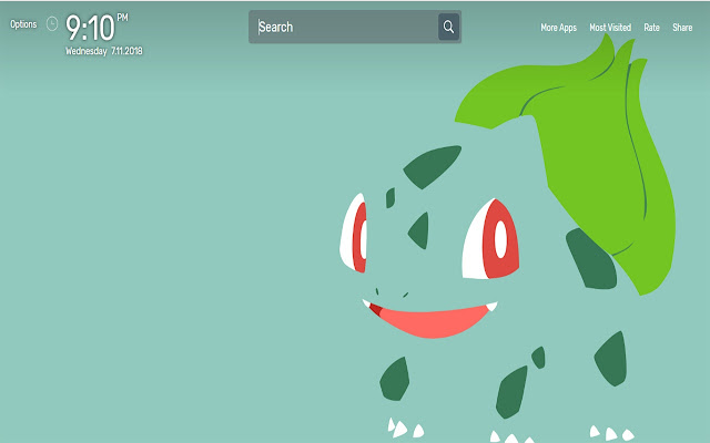 Pokemon Retro Wallpapers NewTab Theme