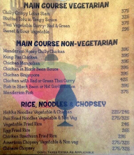 Shosha Cafe N Bar menu 8