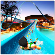 Enjoy Water Slide Game Fun in Park MOD