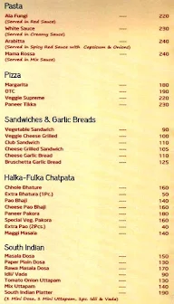 Chhabra's Pure Veg, Calgary Road menu 3