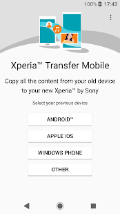 Xperia™ Transfer Mobile