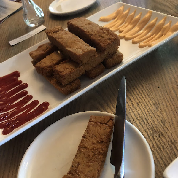 Chickpea Fries!  Divine!!