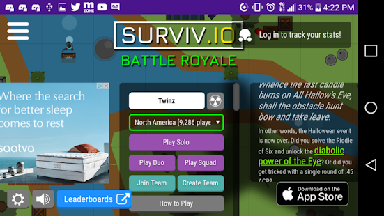 Surviv.io - Battle Royal 1.5 APK + Mod (Uang yang tidak terbatas) untuk android