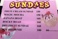 Sethi Ice Cream menu 2