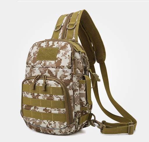 Title 5, Versatile Ruia Chest Pack Tactical Camouflage S...
