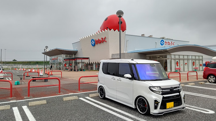 タントカスタムの投稿見てくださる方々に感謝✨・低いようで低くない丁度良い高さ・梅雨の晴れ間・ドライブ・三木おふかいが まちどうしい？(笑)に関するカスタム事例の投稿画像6枚目