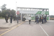 Tshwane bus drivers downed tools suddenly on Monday morning. 