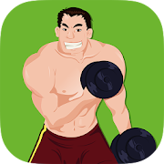 Men Dumbbell Strength Workout  Icon