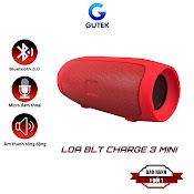 Loa Bluetooth Nghe Nhạc Không Dây Charge 3 Mini Bass Mạnh Nhỏ Gọn Giá Rẻ Cắm Usb Thẻ Nhớ