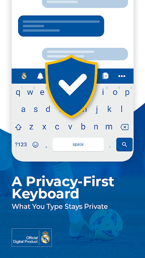 Screenshot Real Madrid Keyboard