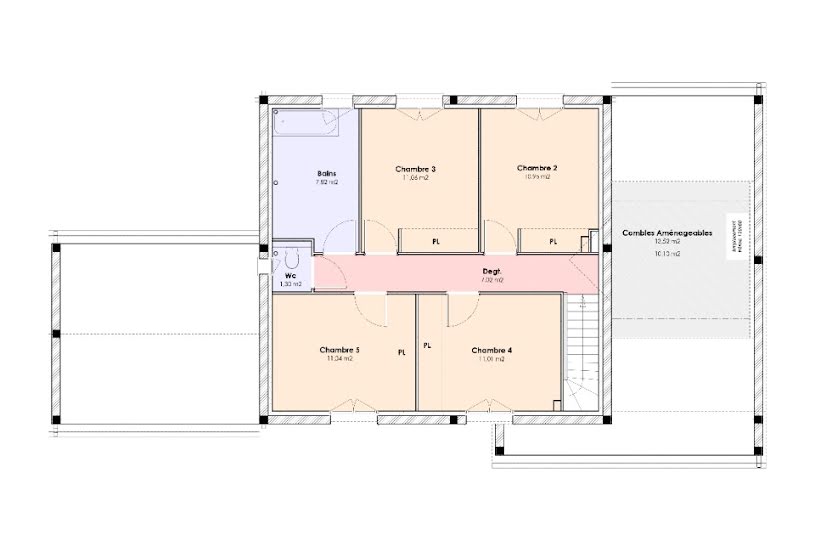  Vente Terrain + Maison - Terrain : 830m² - Maison : 151m² à Montlouis-sur-Loire (37270) 